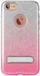 G-Case Блестящ Калъф с Поставка за iPhone SE 2022/2020 8/7, G-Case Shining Holder, Златист (6923115107294)