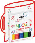 Kreul MUCKI Porcelain Pirate Porcelain Pen Set Комплект маркери за керамика 5 бр (27157)