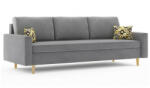  Atakora kanapéágy, normál szövet, hab töltőanyag, szín - szürke (GSAG5999114112233)