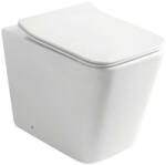  Eros QUADRO álló WC ülőkével komplett - perem nélküli öblítés - alsó / hátsó kifolyású (8254003F) - watermarkt