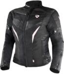 Street Racer Geaca moto dama Street Racer Rose Air negru-alb (STRBUROSEAIRBLWHILADY)