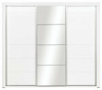 WIPMEB IRMA IM-15 szekrény fehér/fényes fehér - smartbutor