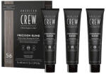 American Crew Precision Blend férfi hajszínező Medium Ash (5-6), közép-hamvas, 3x40 ml - hairpower