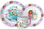 Gabi babaháza Wonderland étkészlet, micro műanyag szett bögrével 265 ml