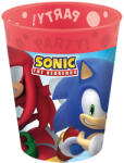 Sonic, a sündisznó Sega micro prémium műanyag pohár 250 ml