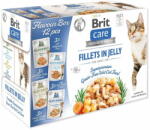 Brit BRIT Care Cat Multipack macska filé zselés ízben dobozban 4 x 3 db 1020 g