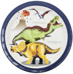  6 darabos papír tányér szett - Dinoszaurusz