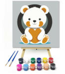  Maci Laci - gyerek számfestő készlet