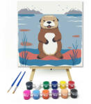  Vidám hód - gyerek számfestő készlet