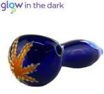 Urban Crew Pipa albastra, Urban Crew, Glow, 10cm (PIPE-UC-BGlow)