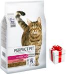 Perfect Fit - hrană uscată completă pentru pisici adulte, bogată în carne de vită 7kg+Cat Surprise