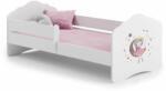 Kobi Fala Ifjúsági ágy matraccal 80x160cm - fehér - Többféle típusban (Kobi_Fala_matraccal_tobbfele_matricaval) - pepita - 55 690 Ft