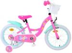 Volare - Bicicleta pentru copii Barbie - Fete - 16 inch - Roz (V-31654-SACB) Papusa Barbie