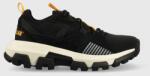 Caterpillar sneakers din piele intoarsă culoarea negru PPYY-OBU034_99X