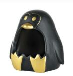 Angelo márkájú, kerámia hamutartó - fekete, pingvin alakú (A-401062)