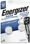 Energizer ULTIMATE LITHIUM CR2025 akkumulátorok 2 db-os buborékcsomagolás (ENEBAT1910)