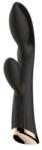 Guilty Toys Vibrator Iepuras India, 9 Moduri Vibratii, Functie Incalzire, Silicon, USB, Negru, 20.3 cm, Guilty Toys, Glamour Vibrator
