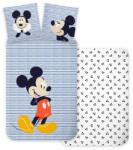 Halantex Disney Mickey Strip gyerek ágyneműhuzat 100×135 cm, 40×60 cm (BRM015166)