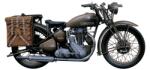  Italeri Triumph 3WH második világháborús motorkerékpár műanyag modell (1: 9) (MI-7402) - mall