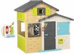 Smoby Căsuța Prietenilor cu sonerie în culori elegante Friends House Evo Playhouse Smoby extensibilă (SM810228-1A) Casuta pentru copii