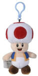 Simba Toys Super Mario plüss kulcstartó - Toad (109231008_toad)