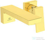 Ideal Standard EXTRA falsík alatti mosdó csaptelep 16 cm-es kifolyóval, alaptest nélkül, Brushed Gold BD509A2 (BD509A2)
