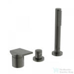 Ideal Standard EXTRA 3 üléses kádtöltő csaptelep kifolyó nélkül, Magnetic grey BD517A5 (BD517A5)
