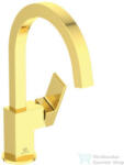 Ideal Standard EXTRA magasított mosdó csaptelep leeresztő nélkül, Brushed gold BD505A2 (BD505A2)