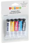 Primo Tempera PRIMO vegyes színek 12 ml 5 db/készlet - papiriroszerplaza