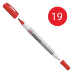 Royal Talens Sakura Identi Pen filctoll kétvégű piros