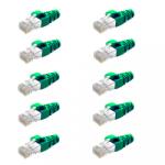 It Fast Oqs Set 10 mufe RJ45, Cat. 6 cu manson, Verde (ITFAST23)