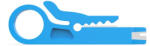 It Fast Oqs Instrument pentru dezizolare cablu, albastru (ITFAST27)