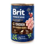 Brit Premium by Nature Adult Chicken with Hearts 6x800 g