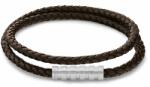 Calvin Klein Brățară din piele pentru bărbați la modă Braided 35000094