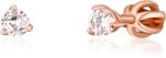 JVD Cercei bronz fermecători cu zircon SVLE1501XH2RO0 0, 6 cm