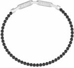 Guess Brățară din oțel pentru bărbați cu zirconi Eternity JUMB03237JWSTBKT/U