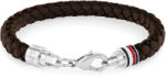 Tommy Hilfiger Brățară elegantă pentru bărbați din piele maro 2790546