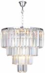 Zuma Line Amedeo lampă suspendată 5x40 W crom-cristal 17106/6+3+1-GD+CL (17106631GDCL)