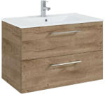 Elita Roma Plus 80cm alsó+mosdó Canela Oak