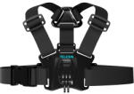 Telesin Ham de piept TELESIN cu montare j-hook dubla pentru camere de actiune GP-CGP-T07