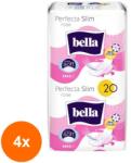 Bella Set 4 x 20 Absorbante Bella Perfecta Slim Rose Extra Soft Deo