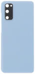 Samsung G980, G981 Galaxy S20 4G és 5G akkufedél (hátlap) kamera lencsével és ragasztóval, kék (utángyártott)