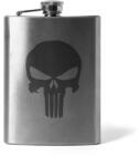 DRAGOWA sticlă ploscă gravată Punisher 210 ml