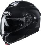 HJC Cască de motocicletă rabatabilă HJC C91N Negru metalizat solid (HJC107130)