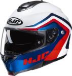 HJC Cască de motociclist HJC C91N Nepos MC21 roșu-albastru-albastru cu clapetă flip-up (HJC107221)