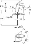 GROHE Eurostyle Egykaros mosdócsaptelep S