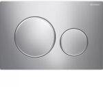 GEBERIT Sigma20 Round Működtetőlap, fényes króm/matt króm