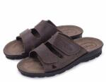 Vlnka Papuci de vară pentru bărbați Oto - maro mărimi încălțăminte adulți 46 (15-00354-46)