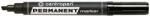 Centropen Marker permanent, varf tesit 4.6mm, negru, CENTROPEN 8576 (CE857601)