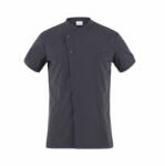 Giblor's Harry - Szupervékony szürke rövid ujjú szakácskabát (23P08G217-119)